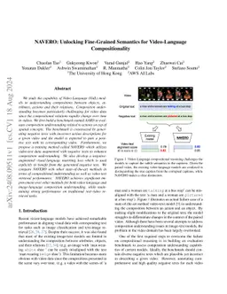 NAVERO: Unlocking Fine-Grained Semantics for Video-Language
  Compositionality