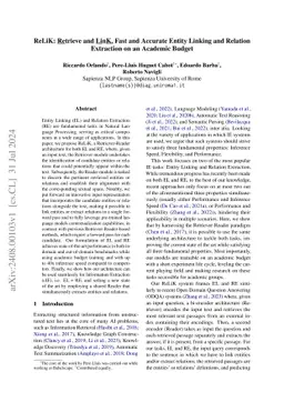 ReLiK: Retrieve and LinK, Fast and Accurate Entity Linking and Relation Extraction on an Academic Budget