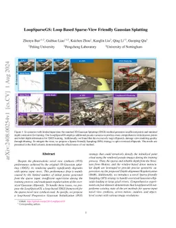 LoopSparseGS: Loop Based Sparse-View Friendly Gaussian Splatting