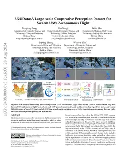 U2UData: A Large-scale Cooperative Perception Dataset for Swarm UAVs
  Autonomous Flight