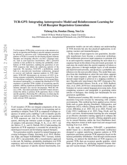 TCR-GPT: Integrating Autoregressive Model and Reinforcement Learning for
  T-Cell Receptor Repertoires Generation