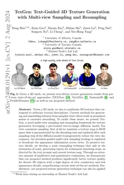 TexGen: Text-Guided 3D Texture Generation with Multi-view Sampling and
  Resampling