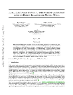 JambaTalk: Speech-Driven 3D Talking Head Generation Based on Hybrid Transformer-Mamba Model