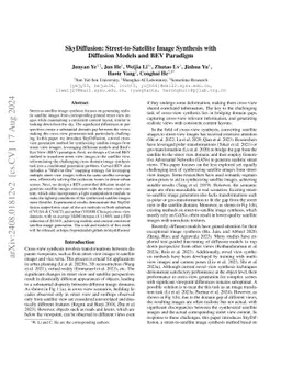 Leveraging BEV Paradigm for Ground-to-Aerial Image Synthesis
