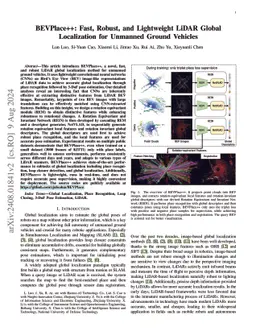BEVPlace++: Fast, Robust, and Lightweight LiDAR Global Localization for Unmanned Ground Vehicles