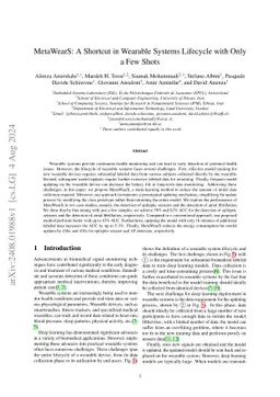 MetaWearS: A Shortcut in Wearable Systems Lifecycle with Only a Few
  Shots