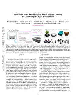 SceneMotifCoder: Example-driven Visual Program Learning for Generating 3D Object Arrangements