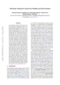 MoExtend: Tuning New Experts for Modality and Task Extension