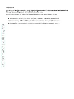 RL-ADN: A High-Performance Deep Reinforcement Learning Environment for
  Optimal Energy Storage Systems Dispatch in Active Distribution Networks
