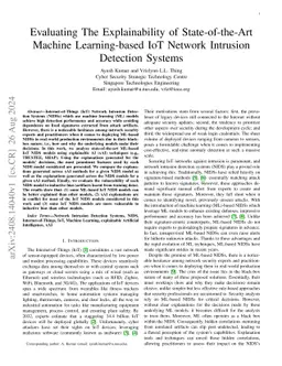 Evaluating The Explainability of State-of-the-Art Deep Learning-based Network Intrusion Detection Systems