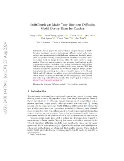 SwiftBrush v2: Make Your One-step Diffusion Model Better Than Its
  Teacher