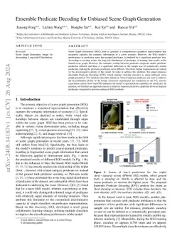 Ensemble Predicate Decoding for Unbiased Scene Graph Generation