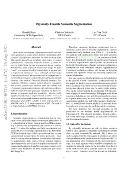 Optimizing against Infeasible Inclusions from Data for Semantic Segmentation through Morphology