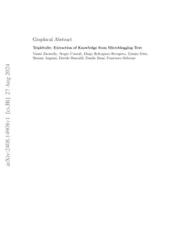 Triplètoile: Extraction of Knowledge from Microblogging Text