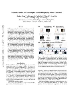UltraSeP: Sequence-aware Pre-training for Echocardiography Probe Movement Guidance