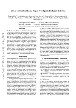 YOLO-Stutter: End-to-end Region-Wise Speech Dysfluency Detection