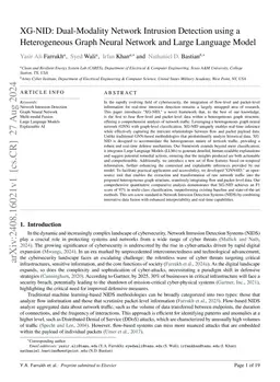 XG-NID: Dual-Modality Network Intrusion Detection using a Heterogeneous Graph Neural Network and Large Language Model