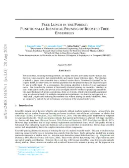 Free Lunch in the Forest: Functionally-Identical Pruning of Boosted Tree Ensembles