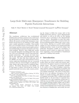 Large-Scale Multi-omic Biosequence Transformers for Modeling Protein-Nucleic Acid Interactions