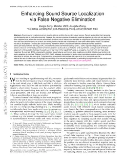 Enhancing Sound Source Localization via False Negative Elimination