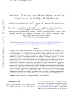 PartFormer: Awakening Latent Diverse Representation from Vision
  Transformer for Object Re-Identification