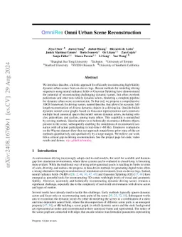 OmniRe: Omni Urban Scene Reconstruction