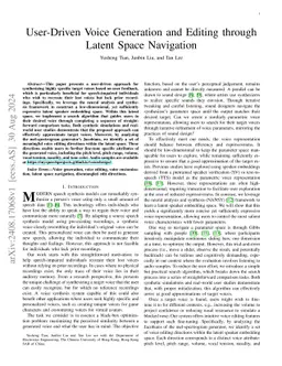 Personalized Voice Synthesis through Human-in-the-Loop Coordinate Descent
