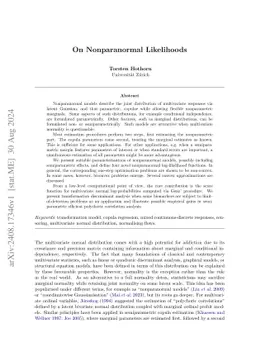 On Nonparanormal Likelihoods