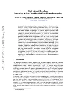 Bidirectional Decoding: Improving Action Chunking via Guided Test-Time Sampling