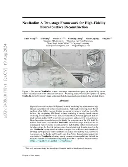 NeuRodin: A Two-stage Framework for High-Fidelity Neural Surface
  Reconstruction