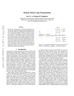 Boolean Matrix Logic Programming on the GPU