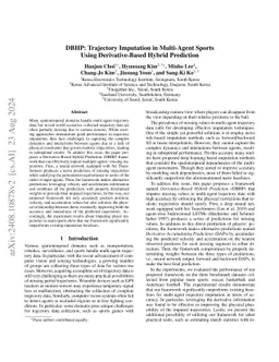 Trajectory Imputation in Multi-Agent Sports with Derivative-Accumulating Self-Ensemble