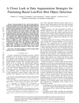 A Closer Look at Data Augmentation Strategies for Finetuning-Based
  Low/Few-Shot Object Detection