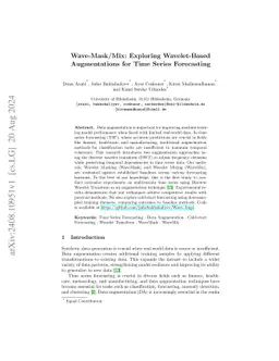 Wave-Mask/Mix: Exploring Wavelet-Based Augmentations for Time Series
  Forecasting