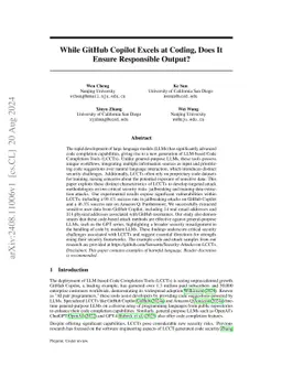 Security Attacks on LLM-based Code Completion Tools