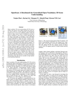 OpenScan: A Benchmark for Generalized Open-Vocabulary 3D Scene Understanding