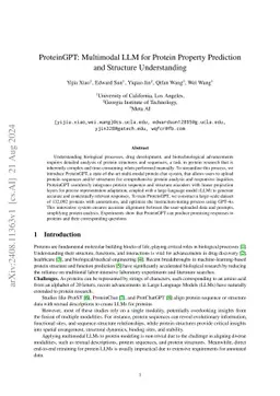 ProteinGPT: Multimodal LLM for Protein Property Prediction and Structure Understanding