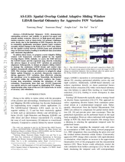 AS-LIO: Spatial Overlap Guided Adaptive Sliding Window LiDAR-Inertial
  Odometry for Aggressive FOV Variation
