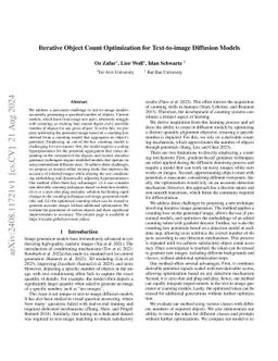 Detection-Driven Object Count Optimization for Text-to-Image Diffusion Models