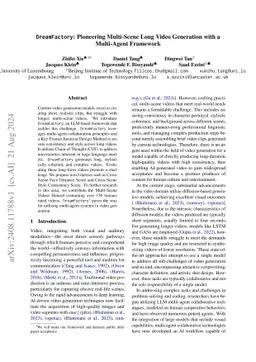 DreamFactory: Pioneering Multi-Scene Long Video Generation with a
  Multi-Agent Framework