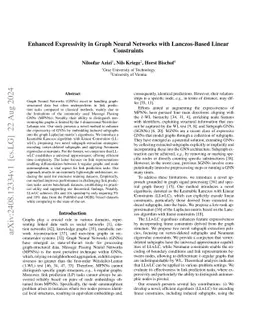 Boosting Graph Neural Network Expressivity with Learnable Lanczos Constraints