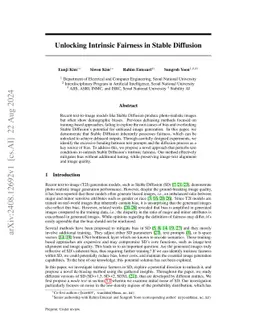 Rethinking Training for De-biasing Text-to-Image Generation: Unlocking the Potential of Stable Diffusion