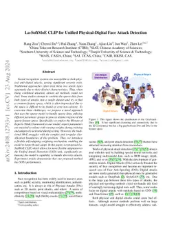 La-SoftMoE CLIP for Unified Physical-Digital Face Attack Detection