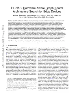 HGNAS: Hardware-Aware Graph Neural Architecture Search for Edge Devices