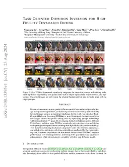 Task-Oriented Diffusion Inversion for High-Fidelity Text-based Editing