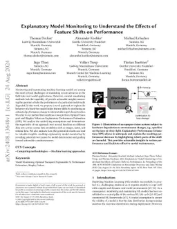 Explanatory Model Monitoring to Understand the Effects of Feature Shifts
  on Performance