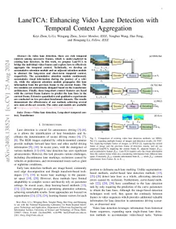 LaneTCA: Enhancing Video Lane Detection with Temporal Context
  Aggregation
