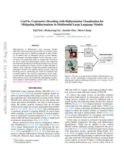 ConVis: Contrastive Decoding with Hallucination Visualization for
  Mitigating Hallucinations in Multimodal Large Language Models