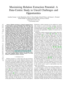 Maximizing Relation Extraction Potential: A Data-Centric Study to Unveil
  Challenges and Opportunities
