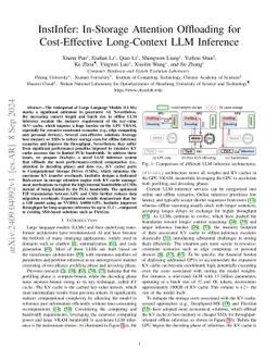 InstInfer: In-Storage Attention Offloading for Cost-Effective
  Long-Context LLM Inference